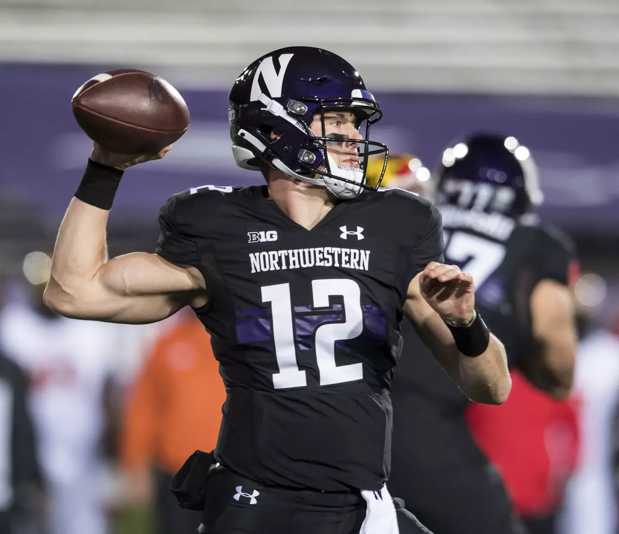 Northwestern University Football against Maryland Oct 24, 2020 in Evanston, Ill.