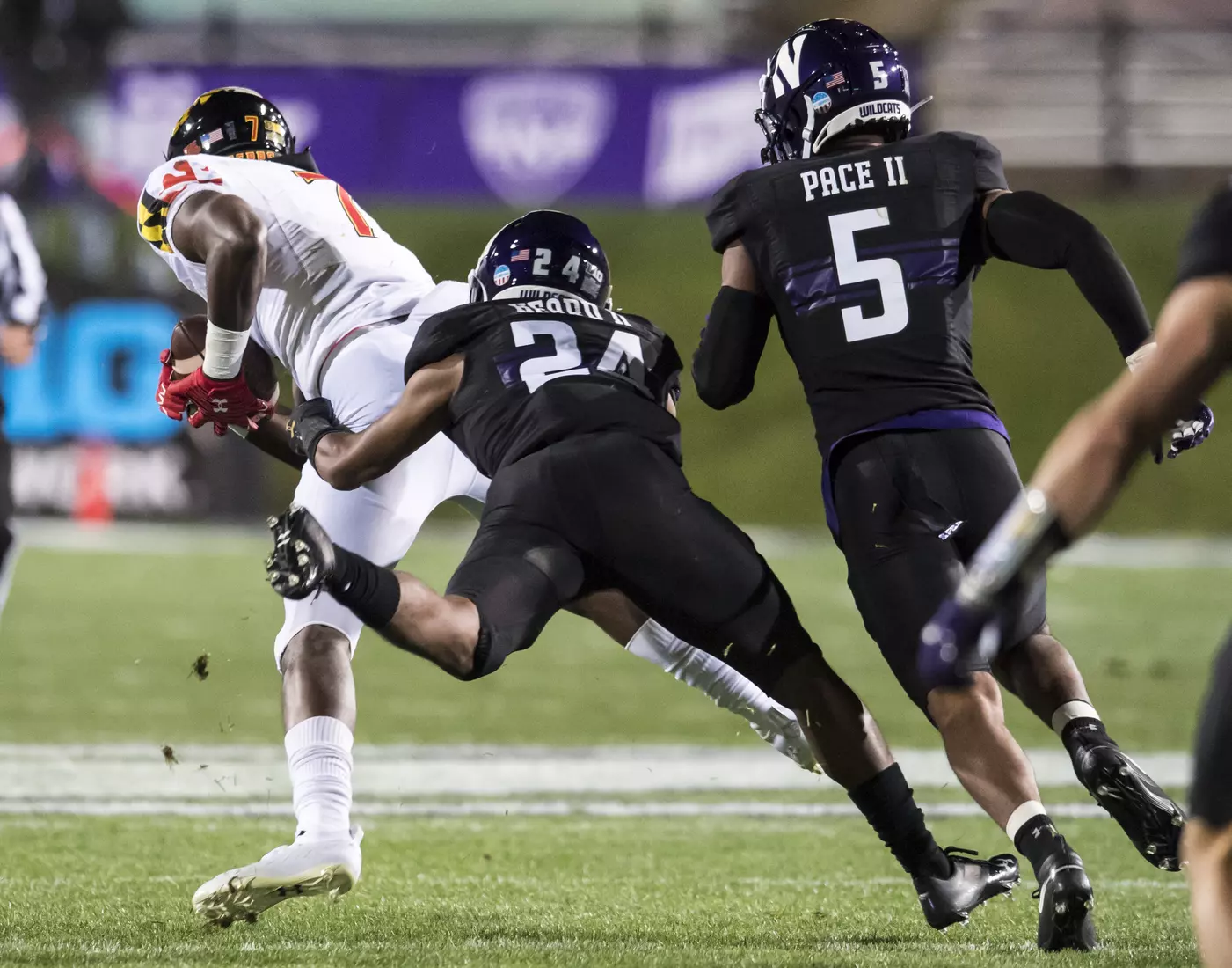 Northwestern University Football against Maryland Oct 24, 2020 in Evanston, Ill.