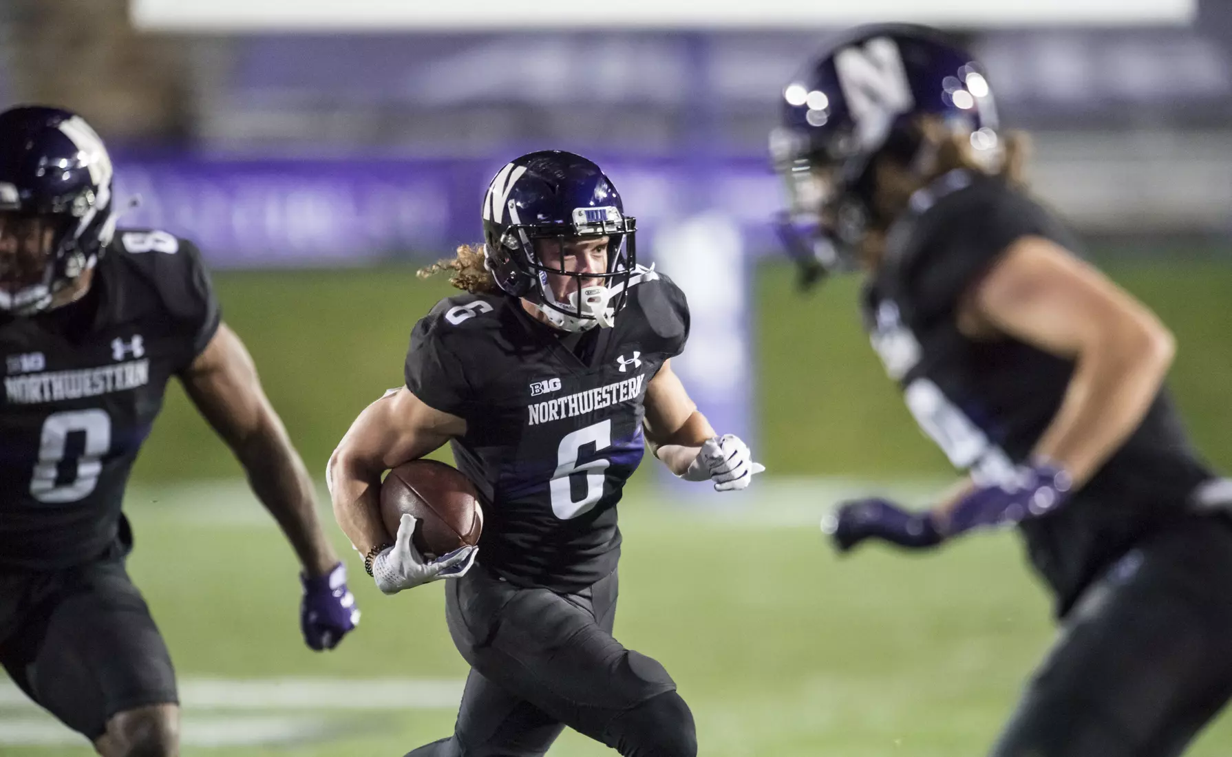 Northwestern University Football against Maryland Oct 24, 2020 in Evanston, Ill.