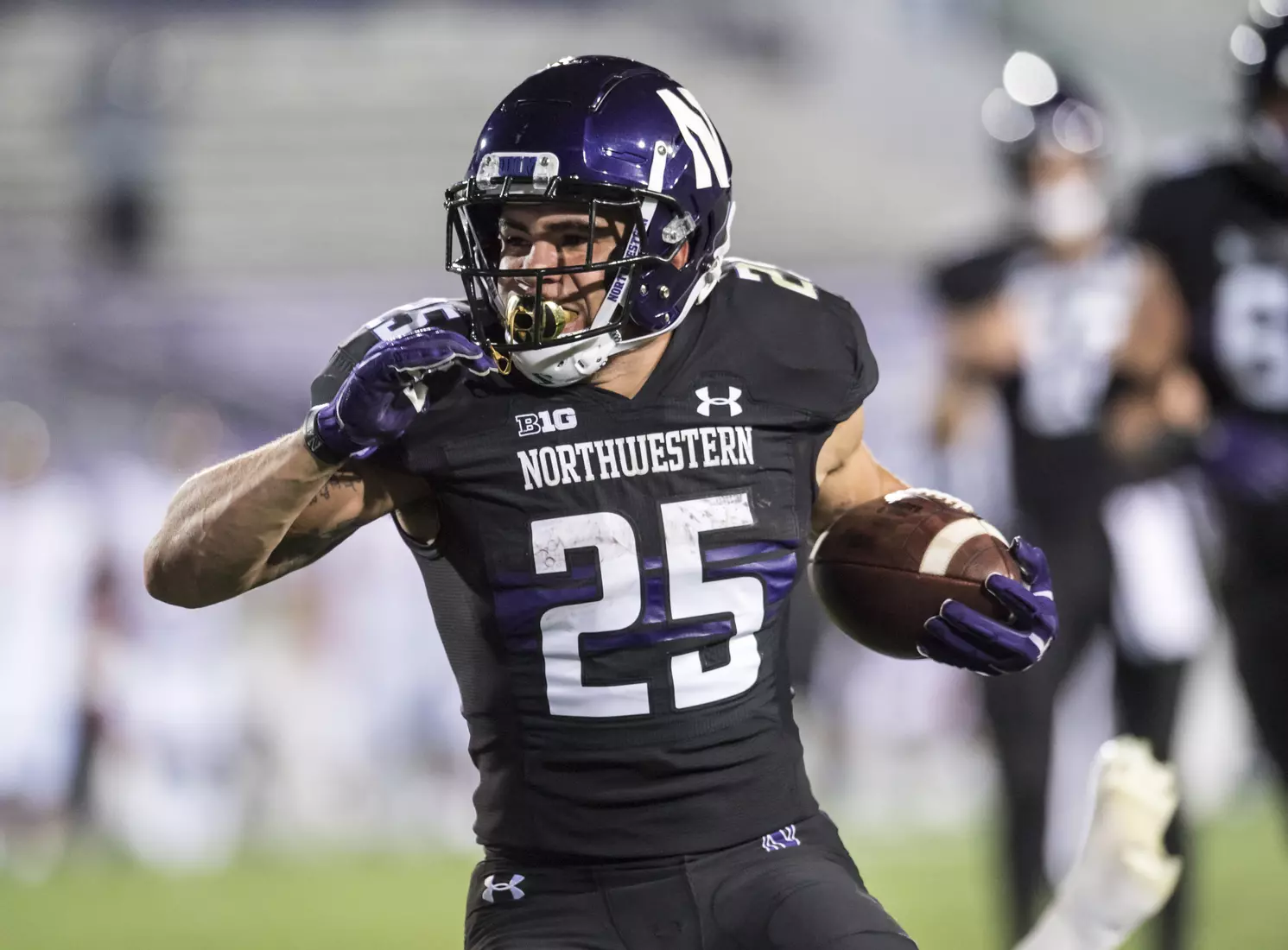 Northwestern University Football against Maryland Oct 24, 2020 in Evanston, Ill.