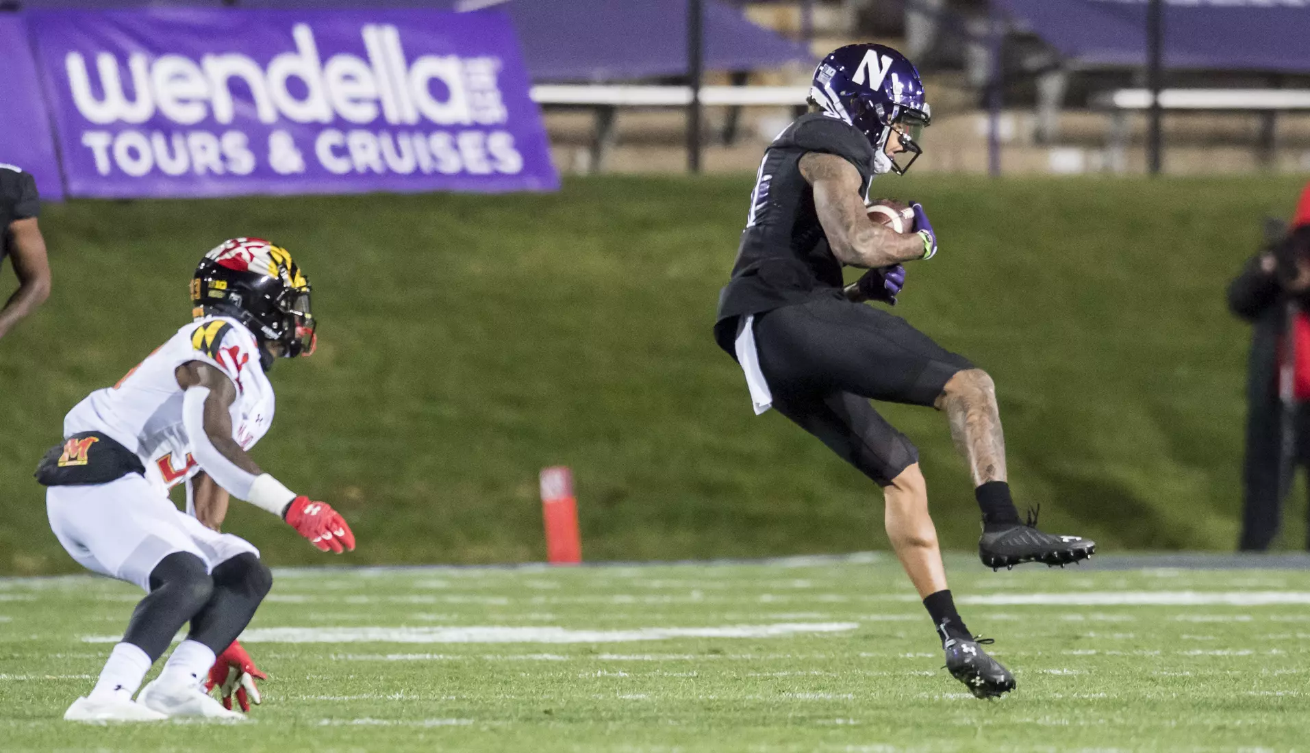 Northwestern University Football against Maryland Oct 24, 2020 in Evanston, Ill.