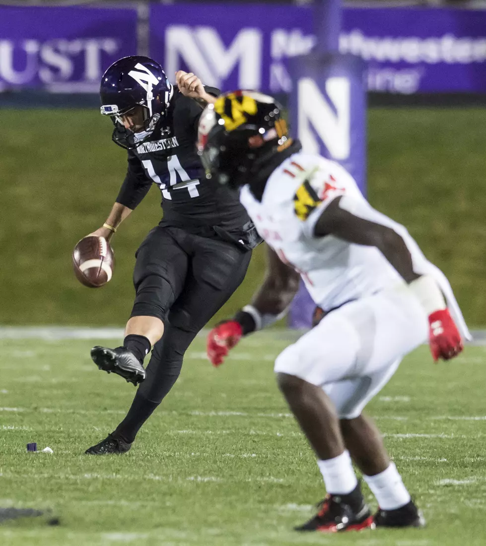 Northwestern University Football against Maryland Oct 24, 2020 in Evanston, Ill.