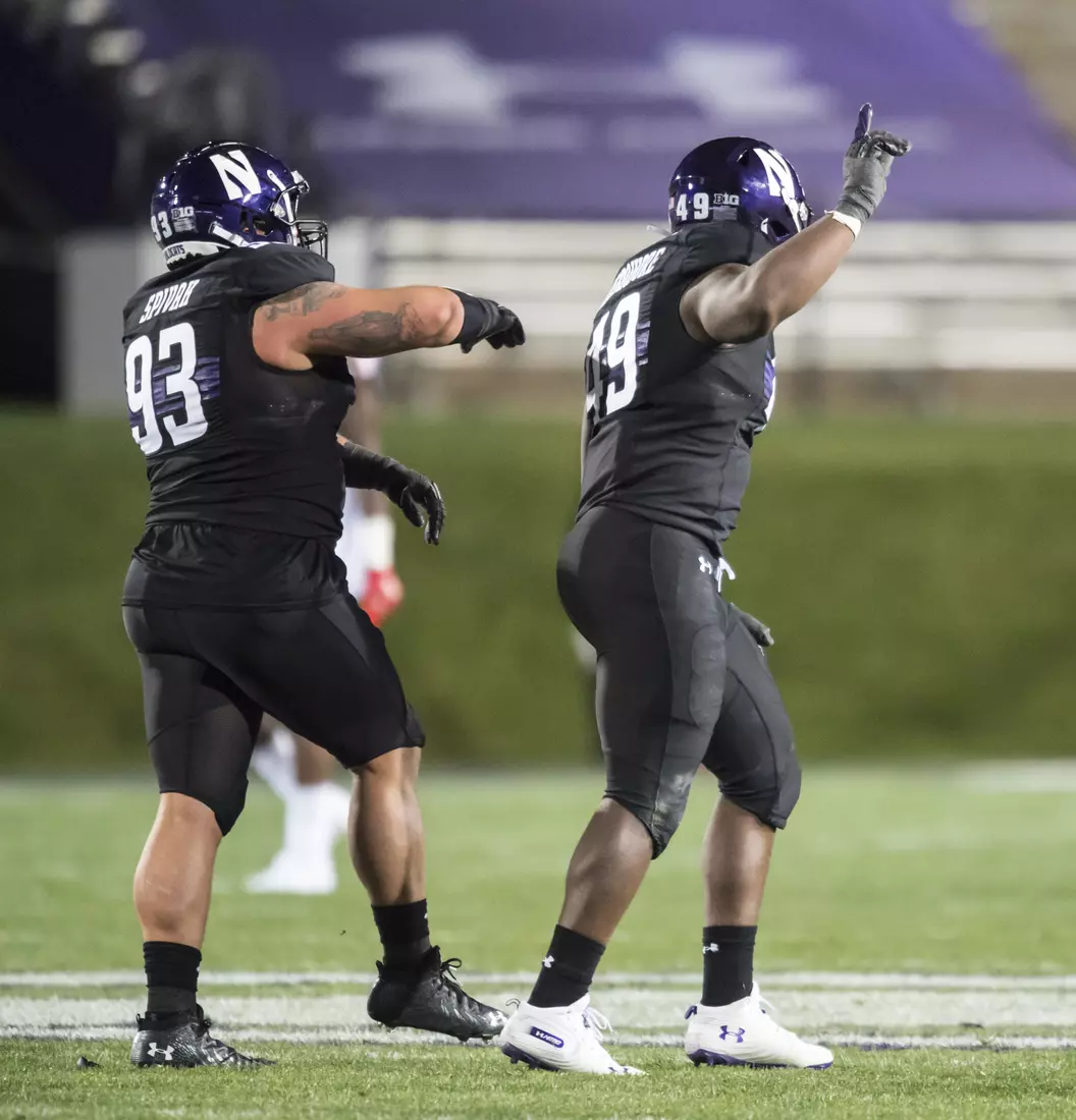 Northwestern University Football against Maryland Oct 24, 2020 in Evanston, Ill.