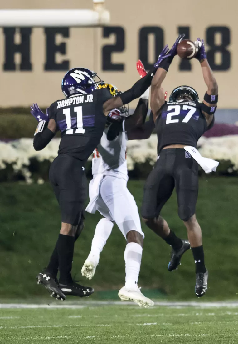 Northwestern University Football against Maryland Oct 24, 2020 in Evanston, Ill.