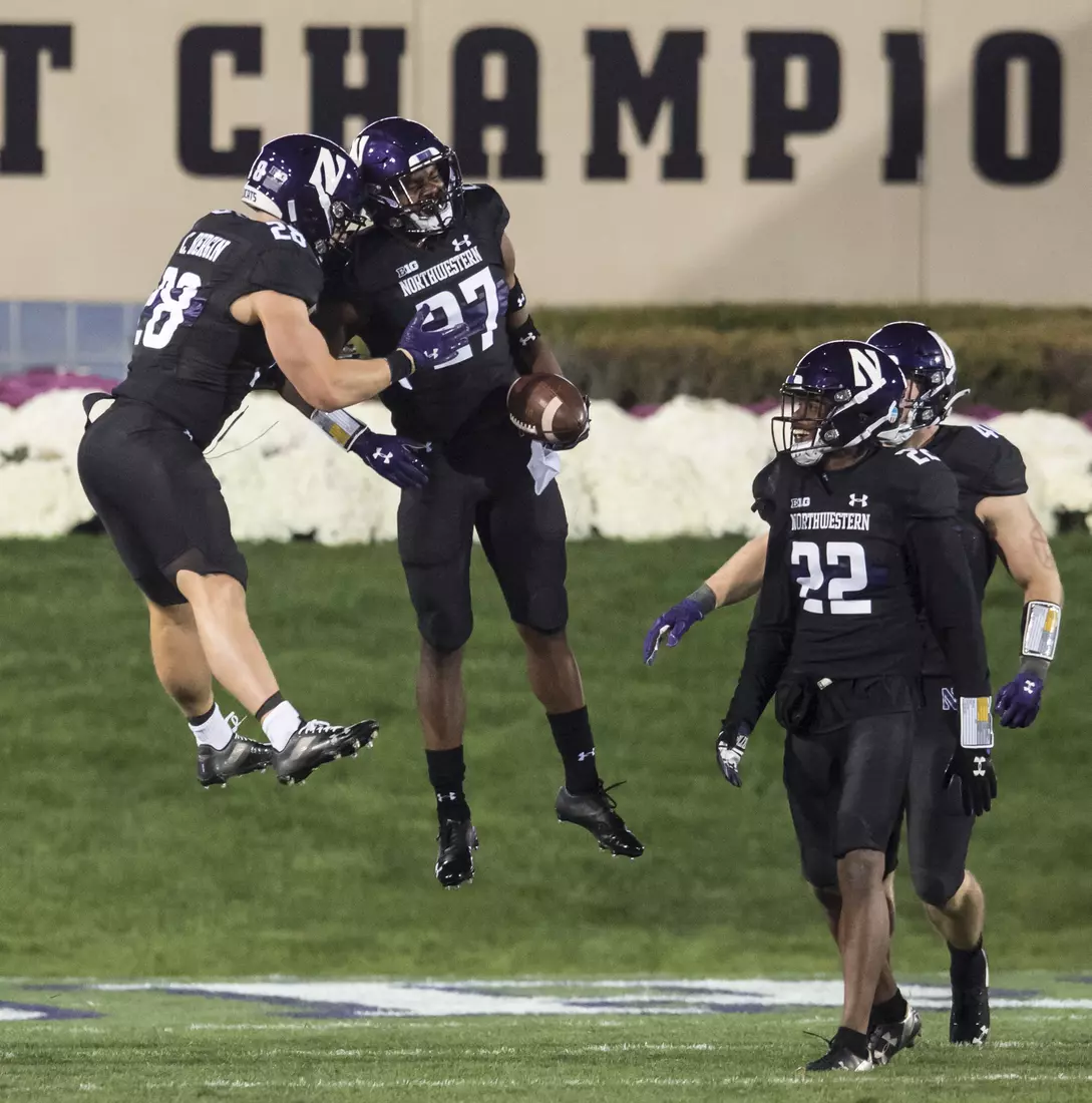 Northwestern University Football against Maryland Oct 24, 2020 in Evanston, Ill.