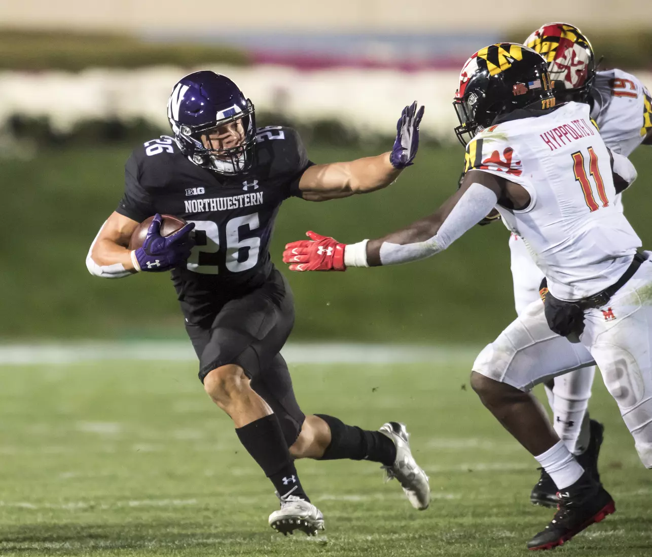 Northwestern University Football against Maryland Oct 24, 2020 in Evanston, Ill.