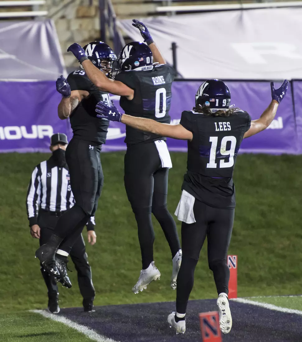 Northwestern University Football against Maryland Oct 24, 2020 in Evanston, Ill.