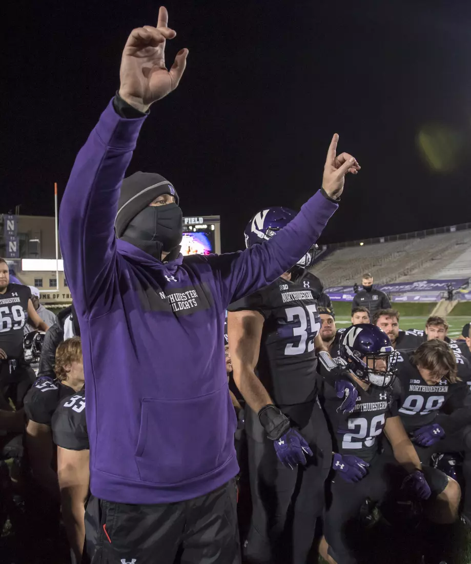 Northwestern University Football against Maryland Oct 24, 2020 in Evanston, Ill.