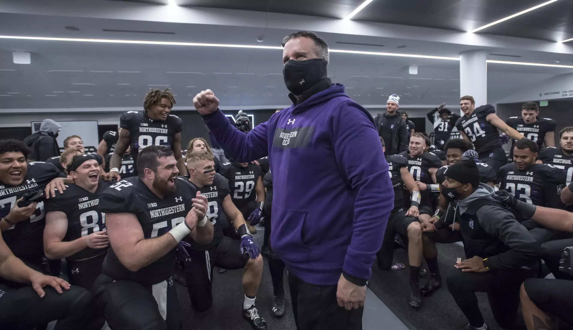 Northwestern University Football against Maryland Oct 24, 2020 in Evanston, Ill.