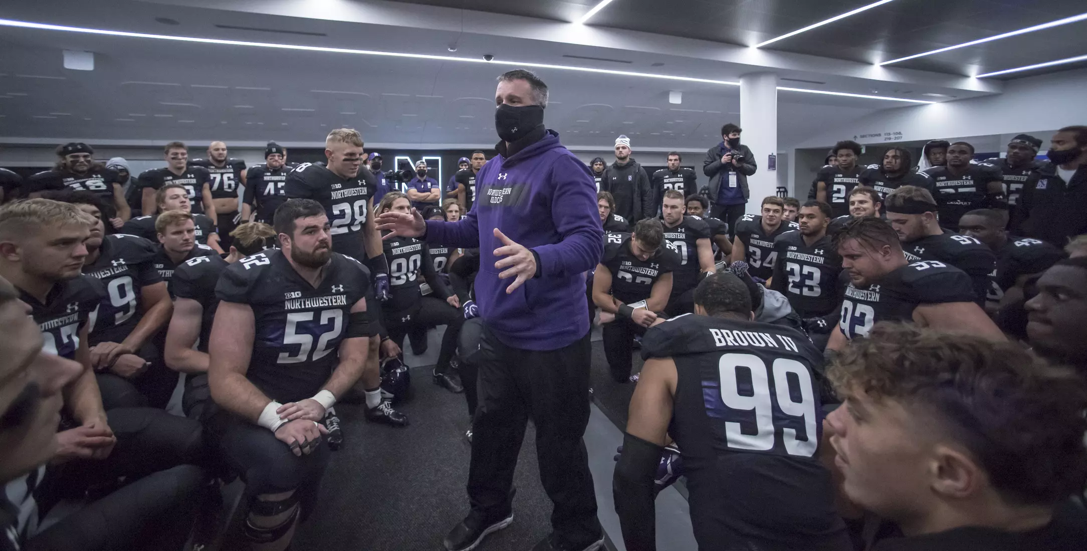 Northwestern University Football against Maryland Oct 24, 2020 in Evanston, Ill.
