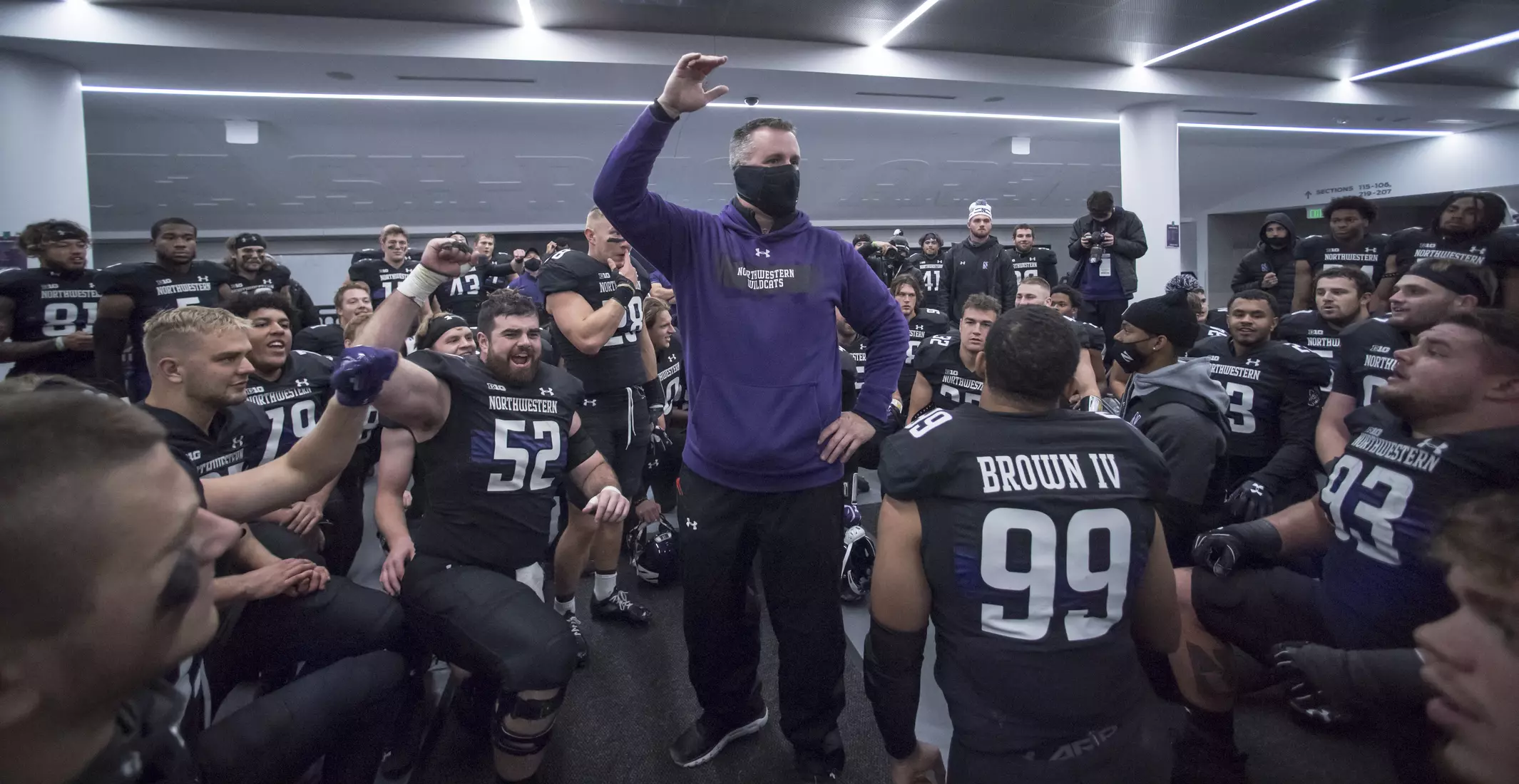 Northwestern University Football against Maryland Oct 24, 2020 in Evanston, Ill.