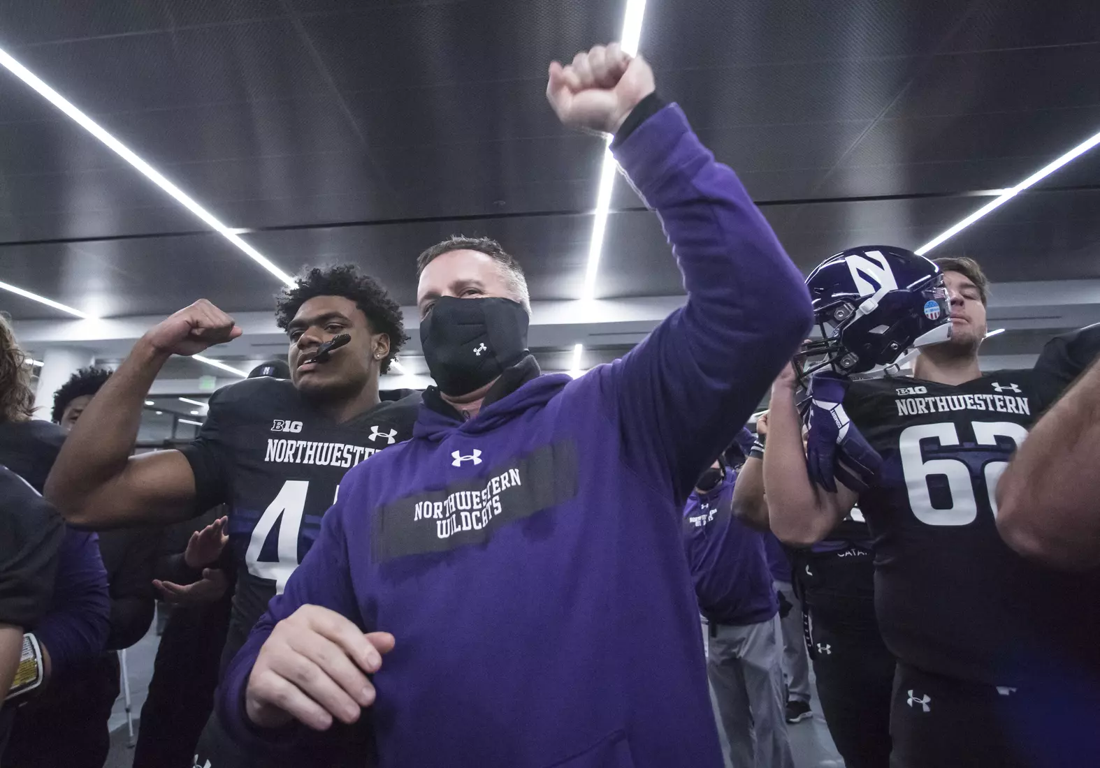 Northwestern University Football against Maryland Oct 24, 2020 in Evanston, Ill.