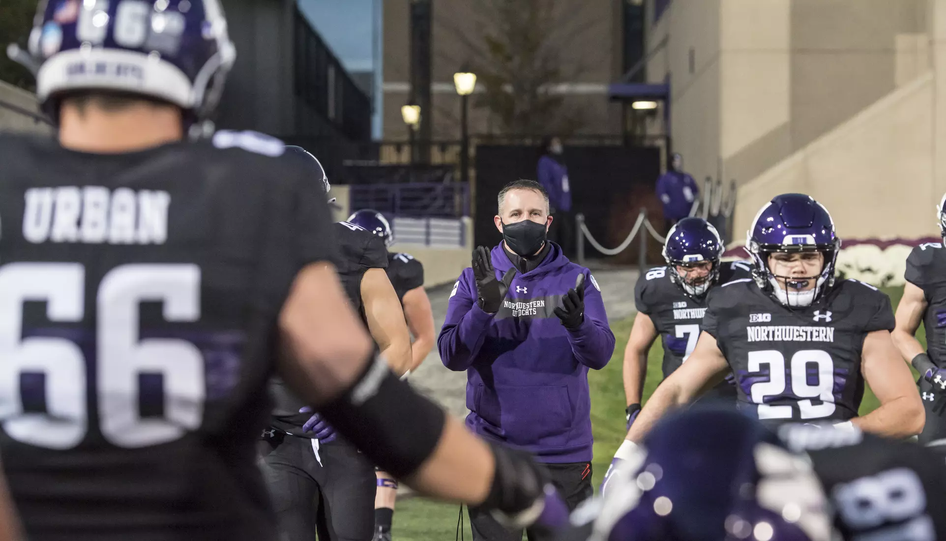 Northwestern University Football against Maryland Oct 24, 2020 in Evanston, Ill.