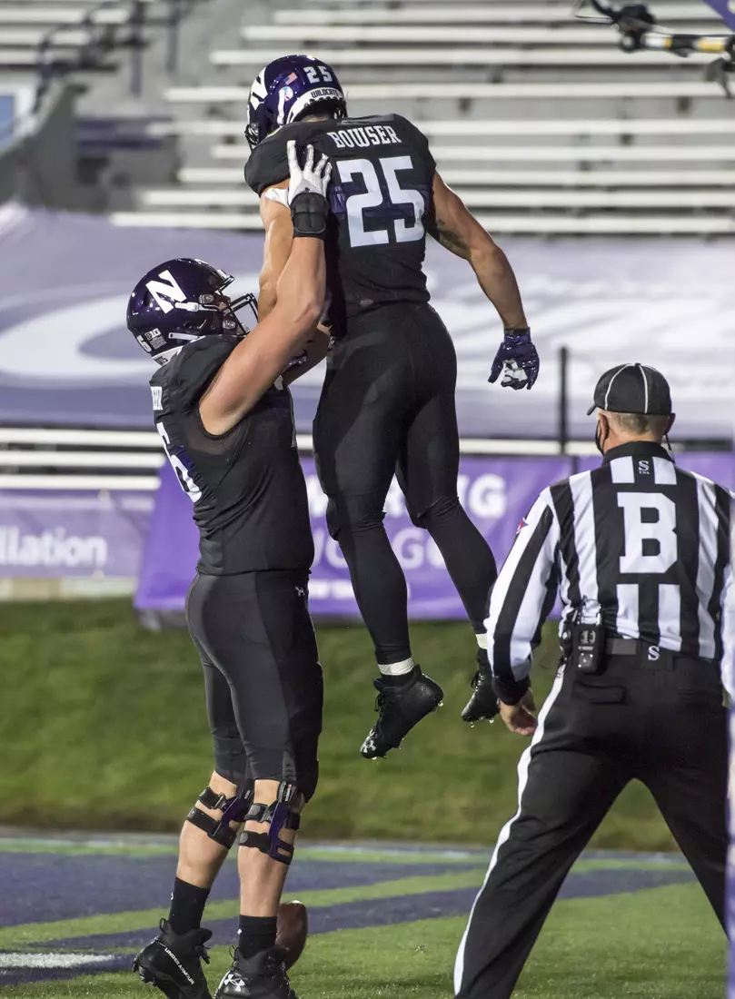 Northwestern University Football against Maryland Oct 24, 2020 in Evanston, Ill.