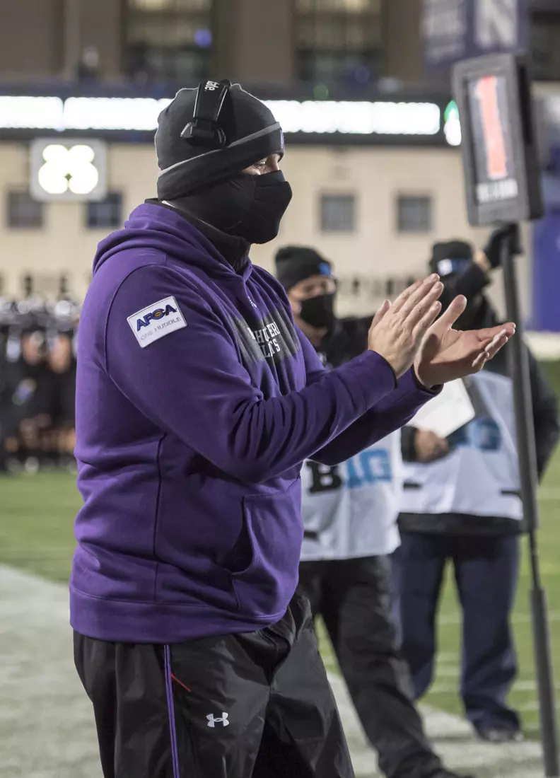 Northwestern University Football against Maryland Oct 24, 2020 in Evanston, Ill.