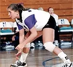 Jennifer Zagorski had a team-high 13 kills Friday night at Michigan State