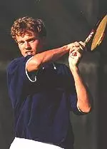 Doug Bohaboy made it <br>to round 32 at the ITA <br>All-American Championships.
