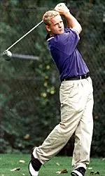 Luke Donald fired a final round 66<br>to win the Dr. Pepper Intercollegiate