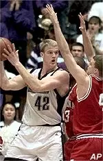 Evan Eschmeyer is<br>nominated for the National<br>Player of the Year Award.