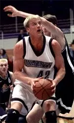 Evan Eschmeyer is 9th<br>on NW's all-time scoring<br>list with 1,312 points
