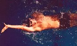 Brian Walters finished fourth<br>in the 200 meter<br>backstroke at the<br>NCAA Championships.