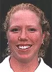 Jennifer Lutgert improved to<br>20-5 this year with her singles<br>victory at Arizona