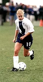 Katie Hertz scored the lone goal for the 'Cats against Iowa.