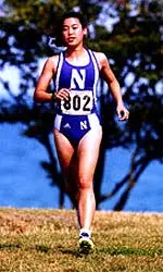 Laura Evans was second among NU runners at the Pre-National on October 14