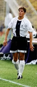 Senior Nick Spoerke led the defense in their first shutout of 2000 season