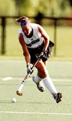 Senior Lindsay Wright led the team in shots on goal (3) against Iowa
