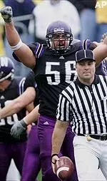 Mike Souza is one of the leaders on the offensive line