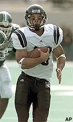 Damien Anderson carried the ball 31 times for 132 yards against Iowa