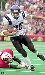 The play that began the 2000 madness...Damien Anderson heads in for the OT gamewinner at Wisconsin