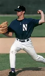 Dan Padgett went three innings for the save Sunday vs. UConn