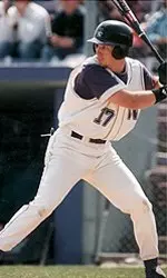 Bob Dainton hit one of three NU homers vs. Central Connecticut