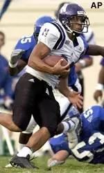 Senior wide receiver Sam Simmons