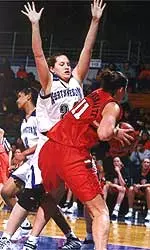 Sophomore Michelle Zylstra scored 17 points in NU's 86-69 loss to Miami.