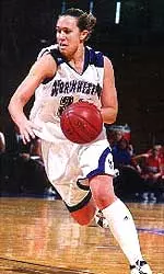 Junior Natalie Will scored six points and pulled down three rebounds in NU's loss to Monmouth.