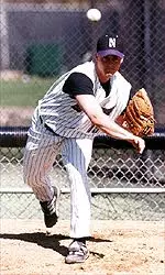 Zach Schara pitched eight innings and gave up two runs in the 3-2 loss to Pacific.