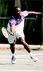 Jackie Jenkins defeated Oregon's top player 6-4, 6-3