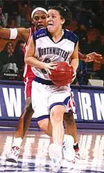 Emily Butler scored 22 points in the women's Big Ten Tournament loss Thursday
