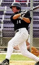 Sophomore Frank Favia had two hits and three RBI in the loss to Vermont