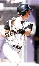 Designated hitter Todd Morgan went 2-for-4 in the 7-3 loss to Illinois