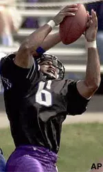 Defensive back Harold Blackmon was drafted by Seattle Sunday afternoon