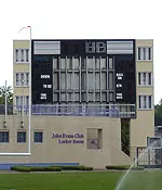 The new 'CatVision' scoreboard is up at the north end of Ryan Field.