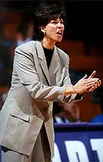 Head Coach June Olkowski and the 'Cats have 14 home games scheduled for the 2001-02 season.