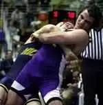 Andrew Curran was one of six Wildcats to go undefeated at the Wendt Duals