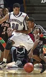 Jason Burke and the Wildcats are back home Wednesday night, hosting Wisconsin at 7 p.m.