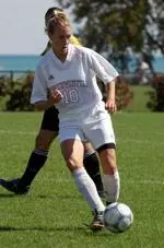Tabitha Lowey has two goals, tops among NU's many freshmen