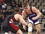 Mike Kimberlin earned Hilton Garden Inn Athlete of the Week honors for his third-place finish at the Michigan State Open.